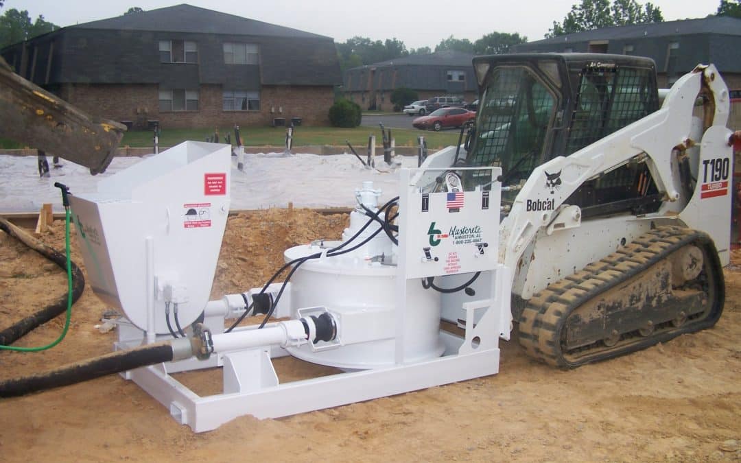 Blastcrete RD6536 Concrete Pump Skid Steer Attachment